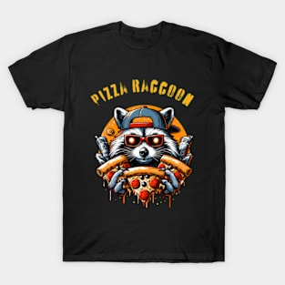 Pizza Raccoon T-Shirt